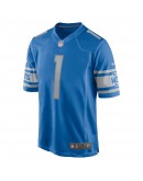 Jahmyr Gibbs Detroit Lions Nike 2023 NFL Draft First Round Pick Game Jersey - Blue