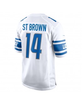 Amon-Ra St. Brown Detroit Lions Nike Player Game Jersey - White