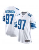 Aidan Hutchinson Detroit Lions Nike Player Game Jersey - White