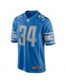 Alex Anzalone Detroit Lions Nike Game Jersey - Blue