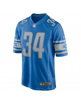 Alex Anzalone Detroit Lions Nike Game Jersey - Blue