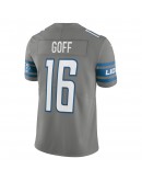 Jared Goff Detroit Lions Nike Alternate Vapor Limited Jersey - Steel