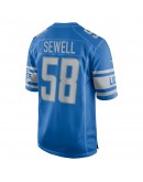 Penei Sewell Detroit Lions Nike Game Jersey - Blue