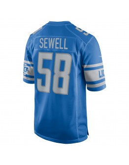 Penei Sewell Detroit Lions Nike Game Jersey - Blue