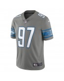 Aidan Hutchinson Detroit Lions Nike Alternate Team Vapor Limited Jersey - Steel