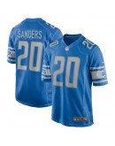 Barry Sanders Detroit Lions Nike Game Retired Player Jersey - Blue