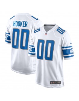 Hendon Hooker Detroit Lions Nike 2023 NFL Draft Pick Game Jersey - White