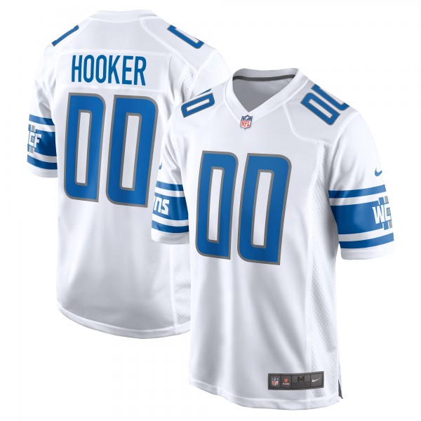 Hendon Hooker Detroit Lions Nike 2023 NFL Draft Pick Game Jersey - White