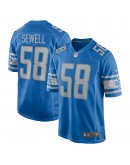 Penei Sewell Detroit Lions Nike Game Jersey - Blue