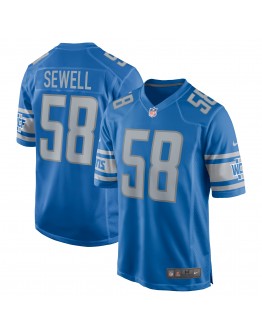 Penei Sewell Detroit Lions Nike Game Jersey - Blue