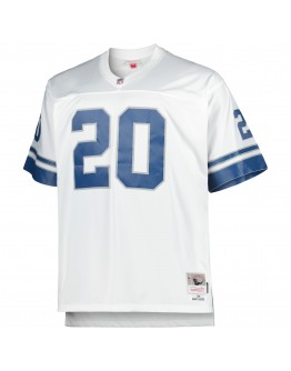 Barry Sanders Detroit Lions Mitchell & Ness Big & Tall 1996 Retired Player Replica Jersey - White