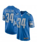 Alex Anzalone Detroit Lions Nike Game Jersey - Blue