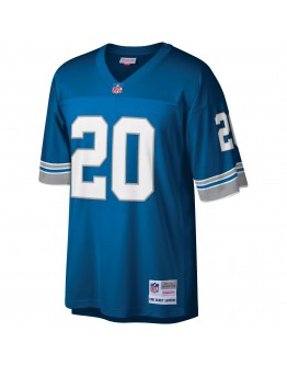 Barry Sanders Detroit Lions Mitchell & Ness Big & Tall 1996 Retired Player Replica Jersey - Blue