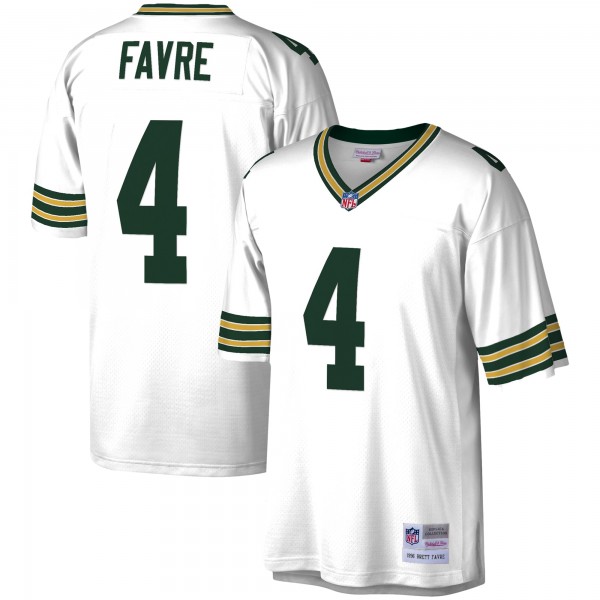 Brett Favre Green Bay Packers Mitchell & Ness 1996 Legacy Replica Jersey - White