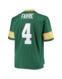 Brett Favre Green Bay Packers Mitchell & Ness Big & Tall 1996 Retired Player Replica Jersey - Green