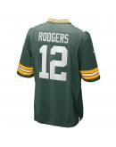 Aaron Rodgers Green Bay Packers Nike Game Team Jersey - Green