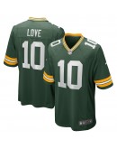 Jordan Love Green Bay Packers Nike Player Game Jersey - Green