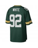 Reggie White Green Bay Packers Mitchell & Ness Big & Tall 1996 Retired Player Replica Jersey - Green