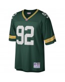 Reggie White Green Bay Packers Mitchell & Ness Big & Tall 1996 Retired Player Replica Jersey - Green