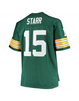 Bart Starr Green Bay Packers Mitchell & Ness Big & Tall 1968 Retired Player Replica Jersey - Green