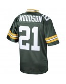 Charles Woodson Green Bay Packers Mitchell & Ness 2010 Authentic Throwback Retired Player Jersey - Green