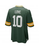 Jordan Love Green Bay Packers Nike Player Game Jersey - Green