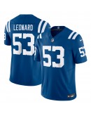 Shaquille Leonard Indianapolis Colts Nike Vapor F.U.S.E. Limited Jersey - Royal