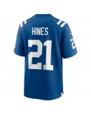 Nyheim Hines Indianapolis Colts Nike Game Jersey - Royal