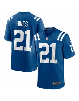 Nyheim Hines Indianapolis Colts Nike Game Jersey - Royal