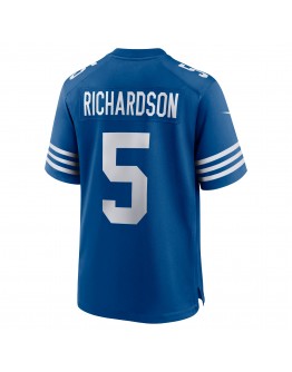 Anthony Richardson Indianapolis Colts Nike 2023 NFL Draft First Round Pick Alternate Game Jersey - Royal