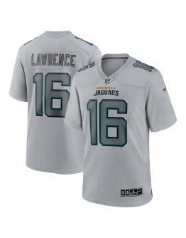 Trevor Lawrence Jacksonville Jaguars Nike Atmosphere Fashion Game Jersey - Gray