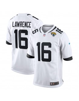 Trevor Lawrence Jacksonville Jaguars Nike White Game Jersey - White