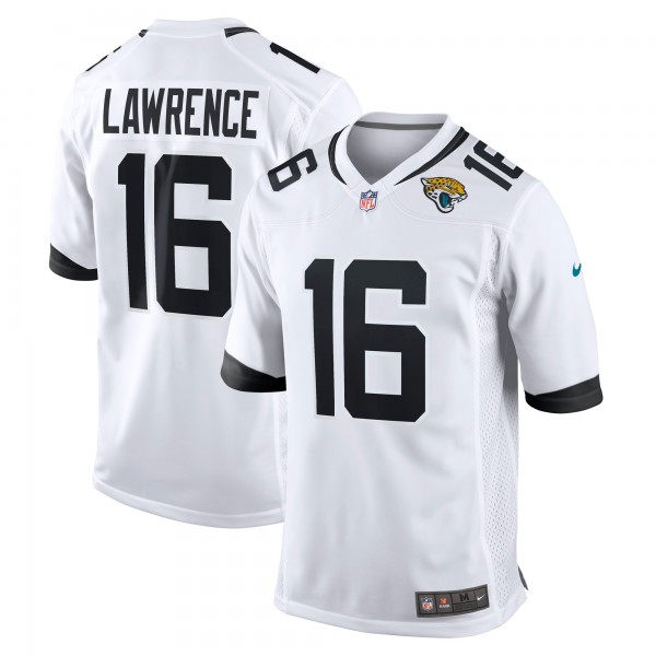 Trevor Lawrence Jacksonville Jaguars Nike White Game Jersey - White