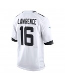 Trevor Lawrence Jacksonville Jaguars Nike White Game Jersey - White