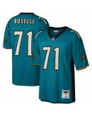 Tony Boselli Jacksonville Jaguars Mitchell & Ness Legacy Replica Jersey - Teal