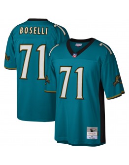 Tony Boselli Jacksonville Jaguars Mitchell & Ness Legacy Replica Jersey - Teal