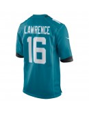 Trevor Lawrence Jacksonville Jaguars Nike Home Game Jersey - Teal