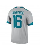 Trevor Lawrence Jacksonville Jaguars Nike Inverted Legend Jersey - Silver