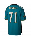 Tony Boselli Jacksonville Jaguars Mitchell & Ness Legacy Replica Jersey - Teal