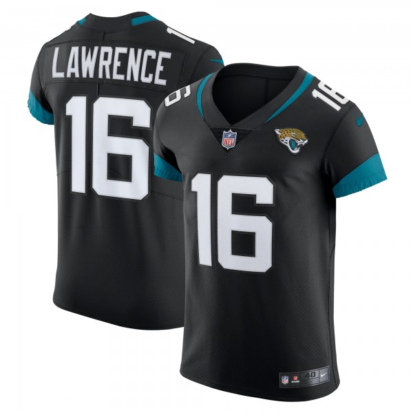 Trevor Lawrence Jacksonville Jaguars Nike Vapor Elite Jersey - Black