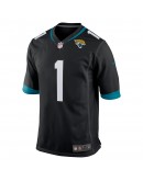 Travis Etienne Jacksonville Jaguars Nike Game Jersey - Black