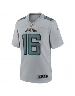 Trevor Lawrence Jacksonville Jaguars Nike Atmosphere Fashion Game Jersey - Gray