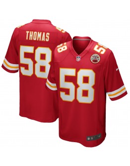 Derrick Thomas Kansas City Chiefs Nike Game Retired Player Jersey - Red