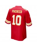 Isiah Pacheco Kansas City Chiefs Nike Super Bowl LVII Patch Game Jersey - Red