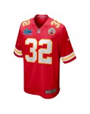 Nick Bolton Kansas City Chiefs Nike Super Bowl LVII Patch Game Jersey - Red