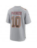 Isiah Pacheco Kansas City Chiefs Nike Super Bowl LVII Patch Atmosphere Fashion Game Jersey - Gray