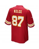 Travis Kelce Kansas City Chiefs Nike Team Game Jersey - Red