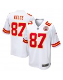 Travis Kelce Kansas City Chiefs Nike Player Game Jersey - White