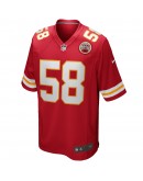 Derrick Thomas Kansas City Chiefs Nike Game Retired Player Jersey - Red