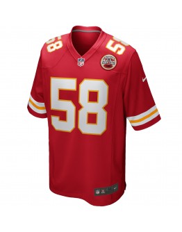 Derrick Thomas Kansas City Chiefs Nike Game Retired Player Jersey - Red